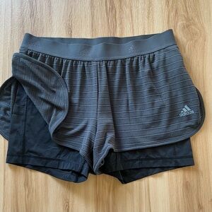 Adidas Black/Gray Athletic Shorts for Women & Danskin Leggings